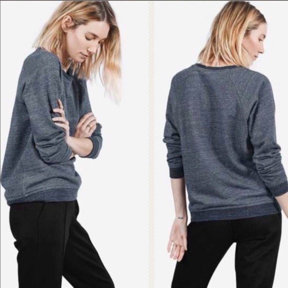 Everlane terry crewneck sweater